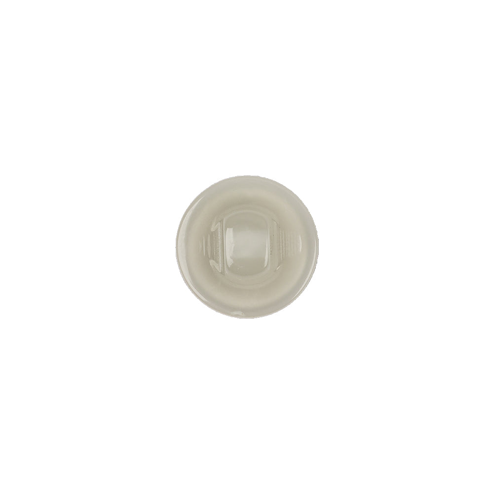 Milky Cloud Dancer Dome Shaped Plastic Shank Back Button - 18L/11.5mm Detail