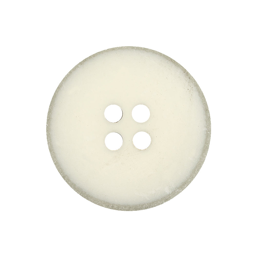 Pale Silver Shimmer 4-Hole Plastic Inkwell Button - 40L/25.5mm Detail