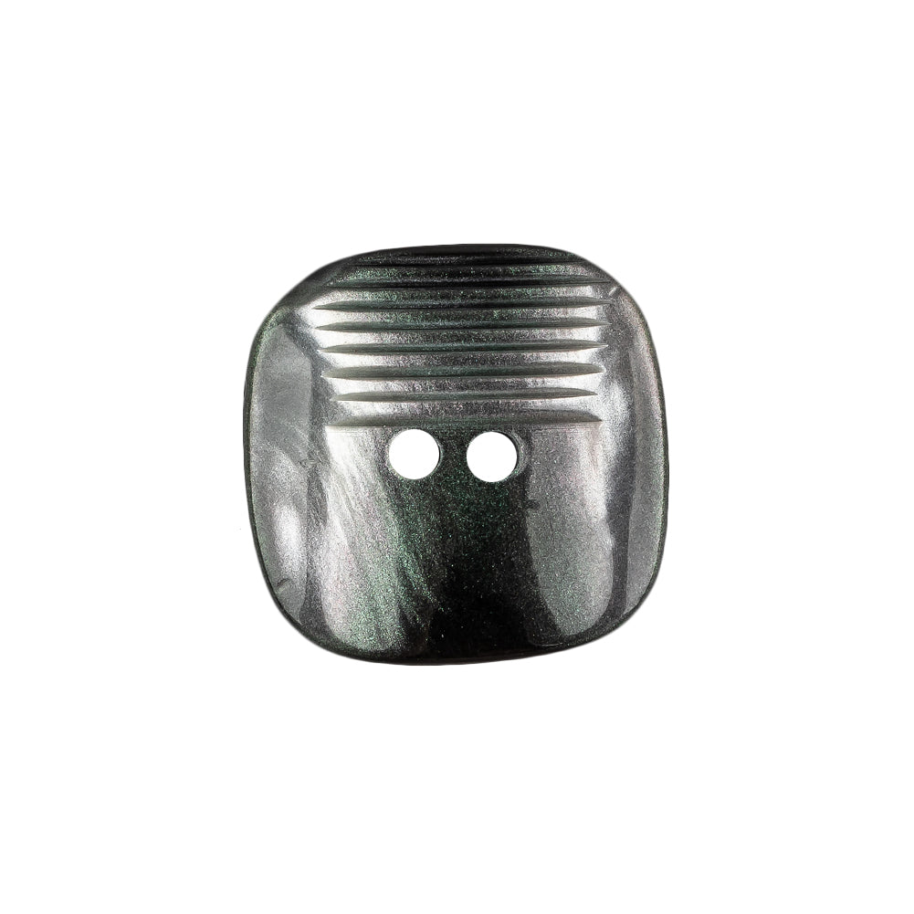Starry Night Iridescent 2-Hole Square Plastic Button - 36L/23mm