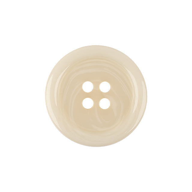 Italian Natural Swirls Tire Rimmed 4-Hole Plastic Button - 36L/23mm