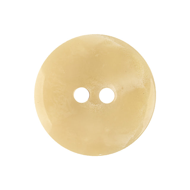 Italian Sand and Satin White Swirls 2-Hole Plastic Button - 40L/25.5mm