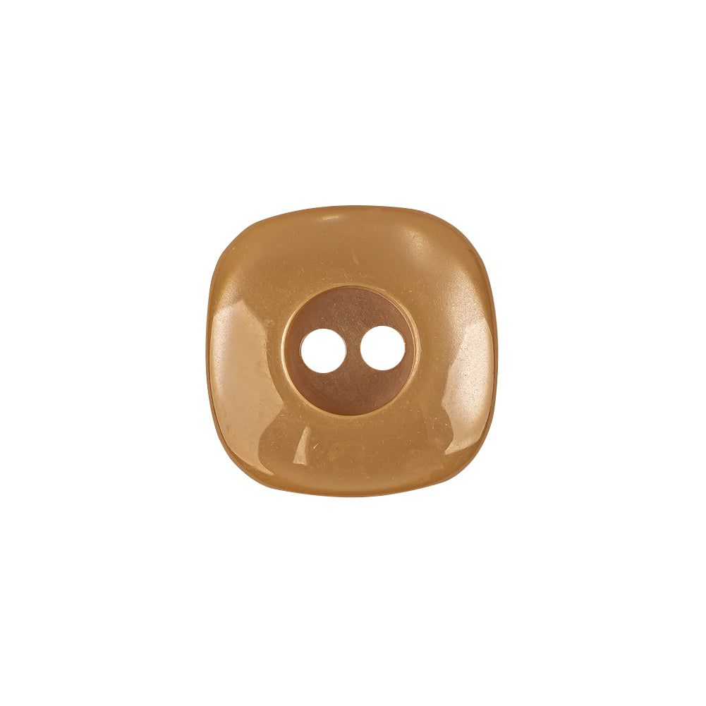 Wheat Iridescent Deepwell 2-Hole Plastic Button - 32L/20mm