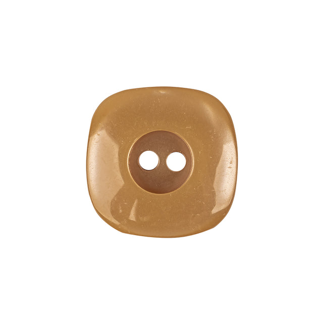 Wheat Iridescent Deepwell 2-Hole Plastic Button - 36L/23mm