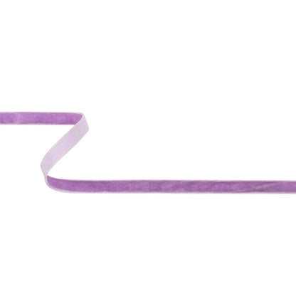 Crocus Single Face Velvet Ribbon - 0.375"