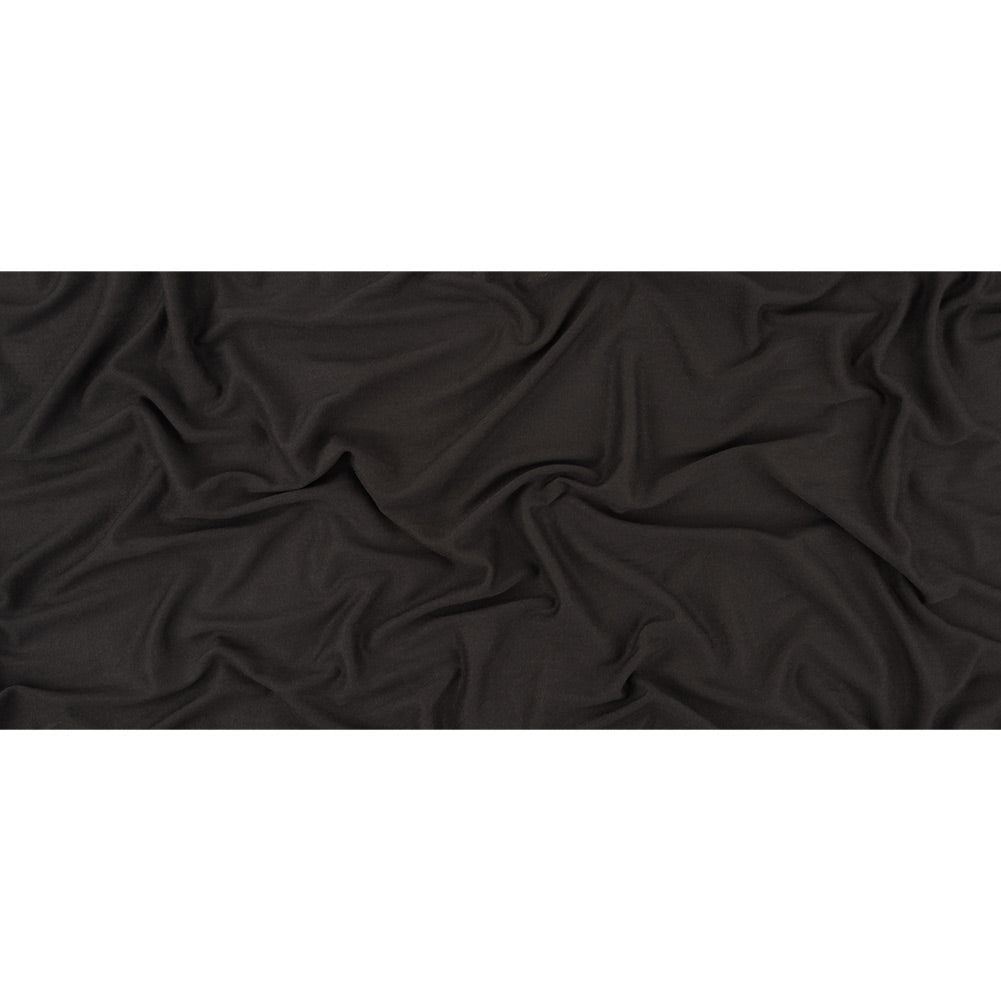Burnt Charcoal Stretch Rayon Jersey Full