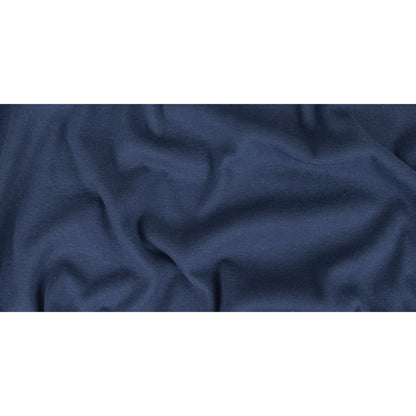 Cotton Tubular 1x1 Rib Knit - Sargasso Sea Blue Full