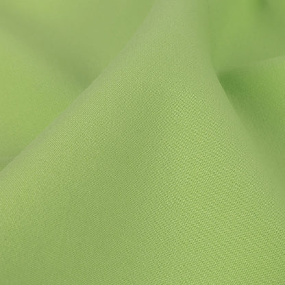 Apple Green Stretch Cotton Double Cloth Detail