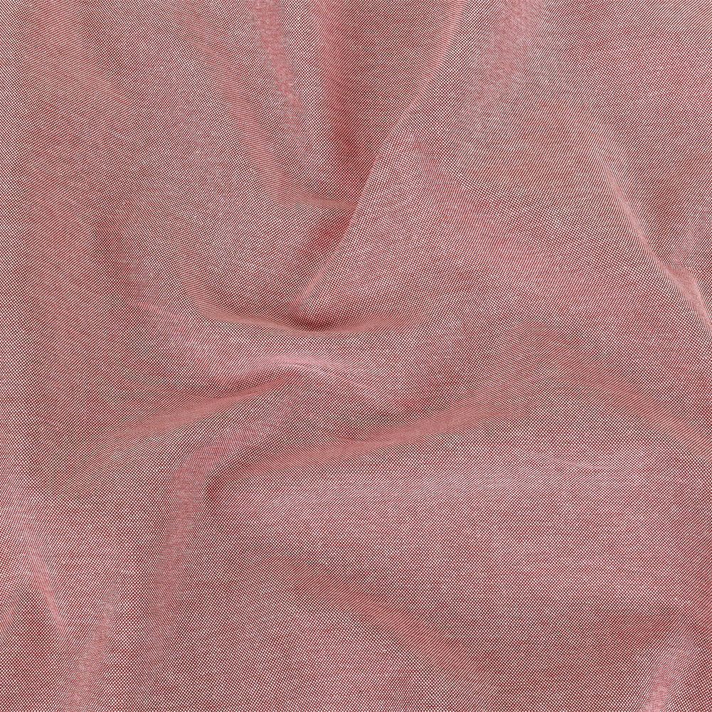 Red and White Yarn Dyed Cotton Shirting
