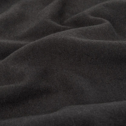 Black Tubular Cotton Jersey Detail