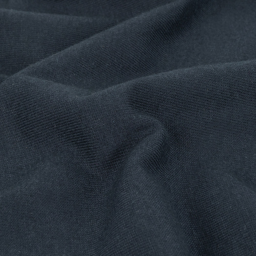 Tubular Cotton Jersey - Navy Detail