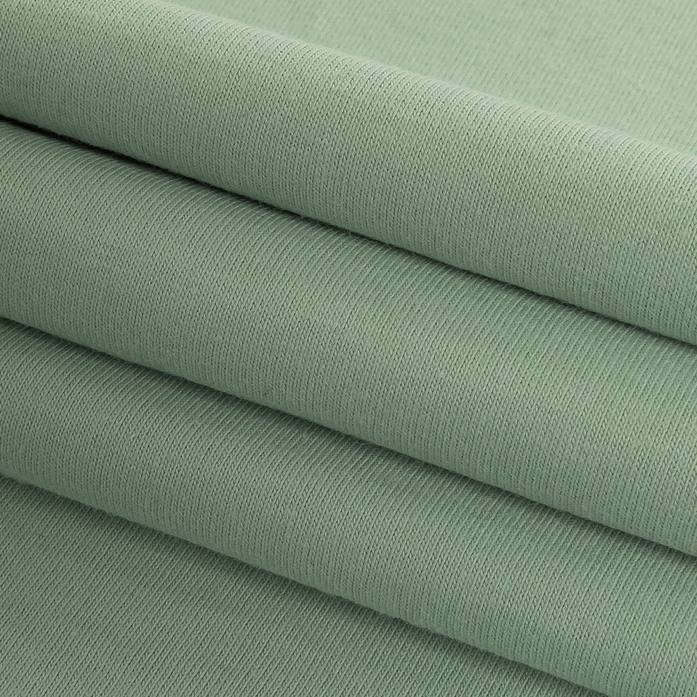 Tubular Cotton Jersey - Celadon Folded