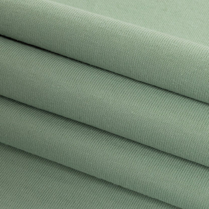 Tubular Cotton Jersey - Celadon Folded