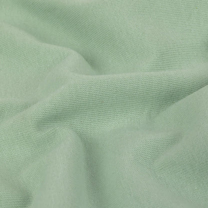 Tubular Cotton Jersey - Celadon Detail
