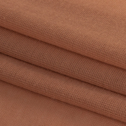Italian Sandstone Lightweight Cotton Rib Knit Folded