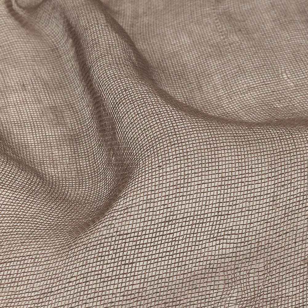 Dusty Brown Cotton Gauze Detail