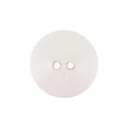 Italian White Abstract Textured Plastic Jacket Button - 36L/23mm Detail