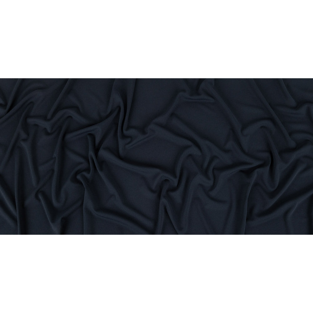 Navy Polyester Interlock Knit Full