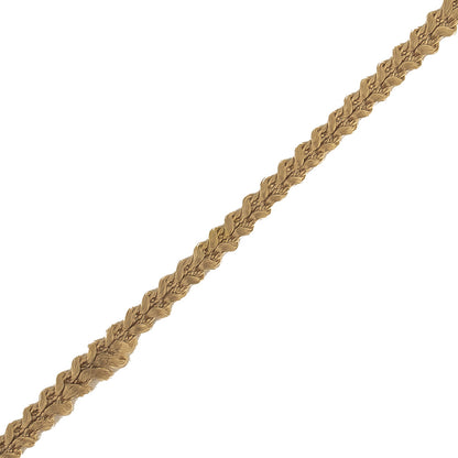 Cuban Sand Cotton Blend Braided Trim - 0.25" Detail