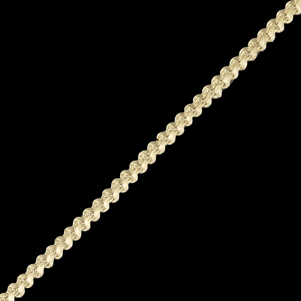 Icicle Cotton Blend Braided Trim - 0.1875" Detail