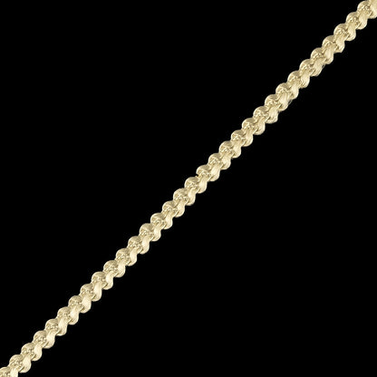 Icicle Cotton Blend Braided Trim - 0.1875" Detail