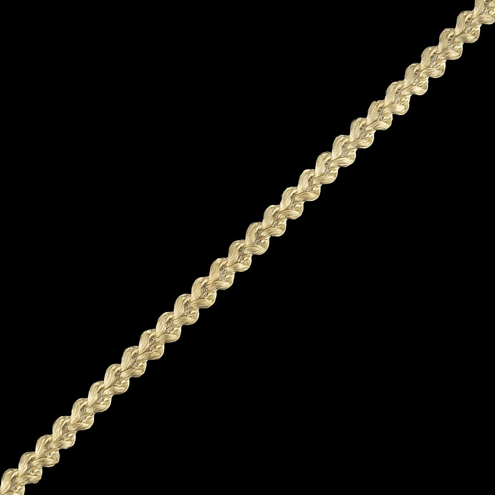 Cream Cotton Blend Braided Trim - 0.1875" Detail