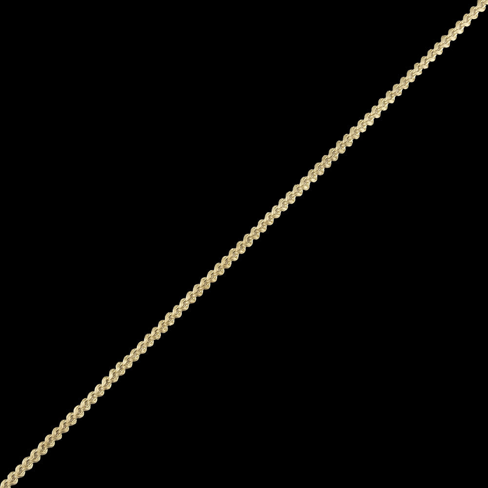 Cream Cotton Blend Braided Trim - 0.1875"