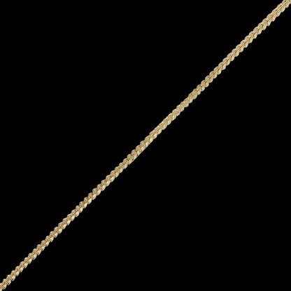 Brown Rice Cotton Blend Braided Trim - 0.1875"