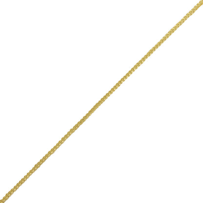 Yellow Cotton Blend Braided Trim - 0.1875"