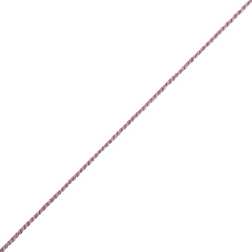 Lilac Cotton Blend Twisted Cord - 2.5mm
