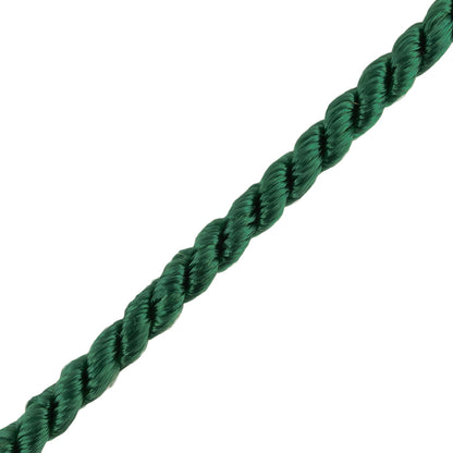 Teal Cotton Blend Twisted Cord - 3mm Detail