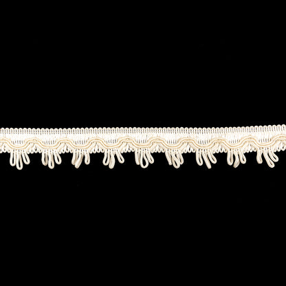 Jet Stream and Sandshell Waves and Loop Trios Braided Trim - 1.25"