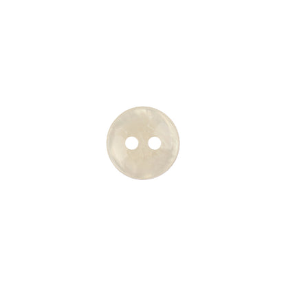 Opal Iridescent 2-Hole Plastic Blouse Button - 16L/10mm