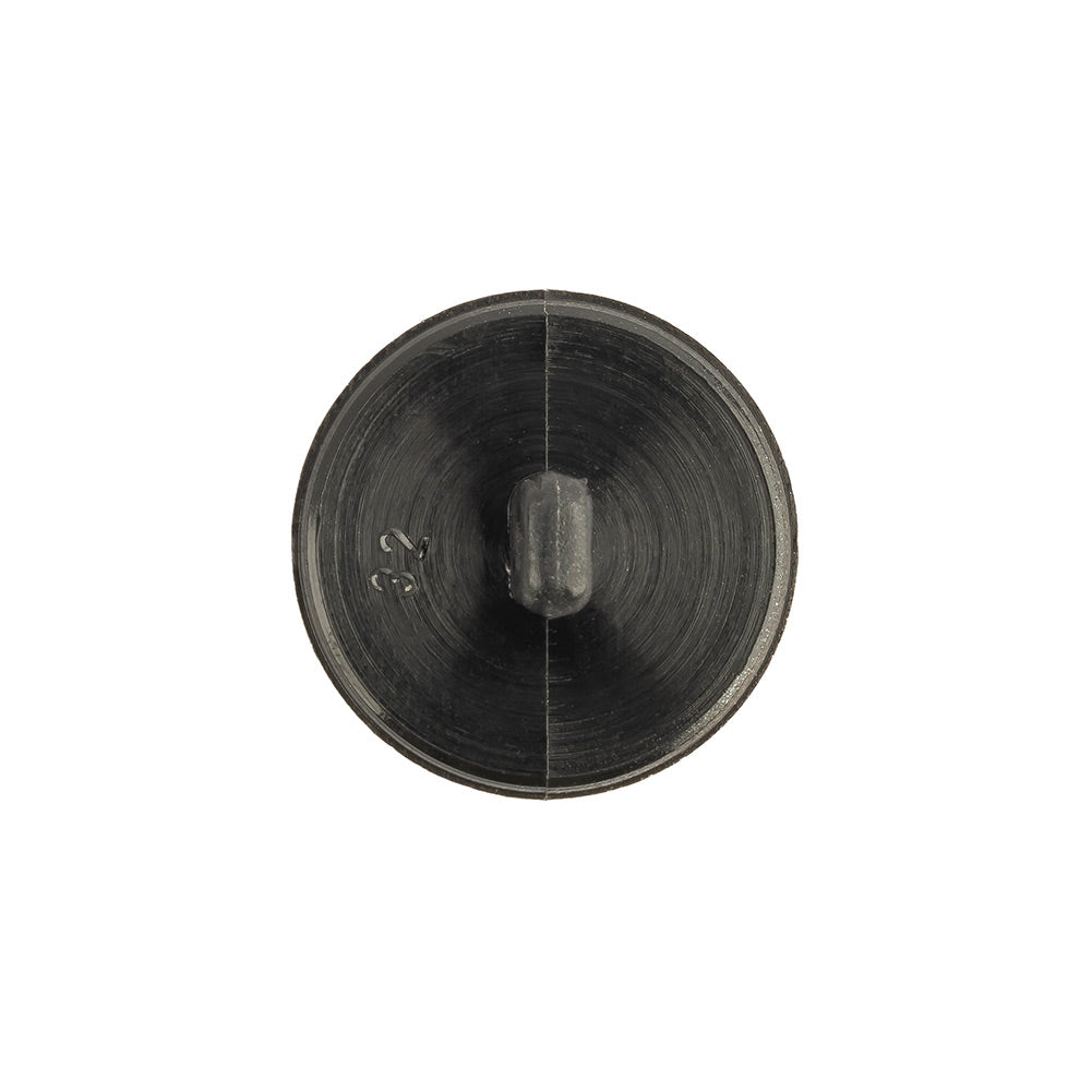 Italian Matte Bronze Faceted Metal Look Shank Back Button - 32L/20mm Detail