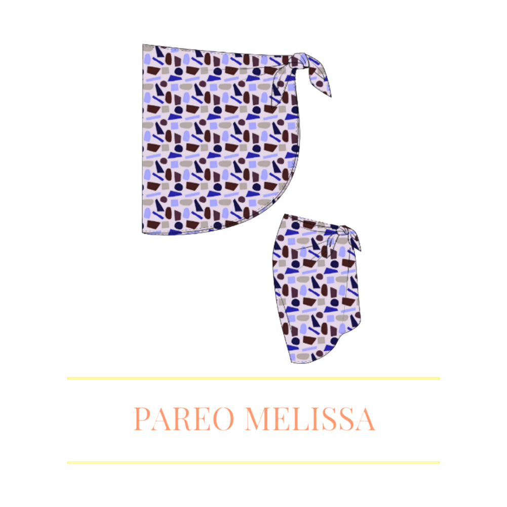 Coverups: Dalila Tunic & Melissa Pareo Sirena Sewing Pattern Detail