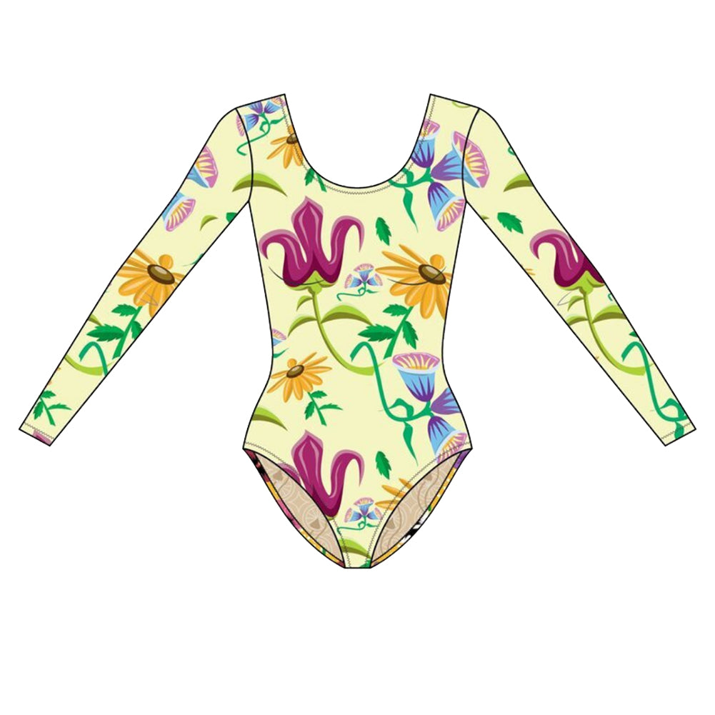 Valeria One Piece Swimsuit Sirena Sewing Pattern Folded
