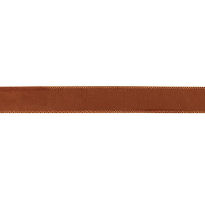 Autumn Leaf Single Faced Satin Ribbon - 0.4375" Detail