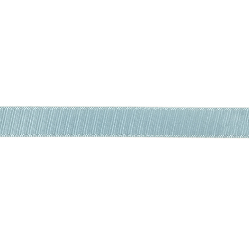 Pale Blue Single Faced Satin Ribbon - 0.4375" Detail