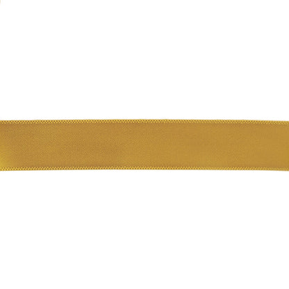 Amber Single Faced Satin Ribbon - 0.625" Detail