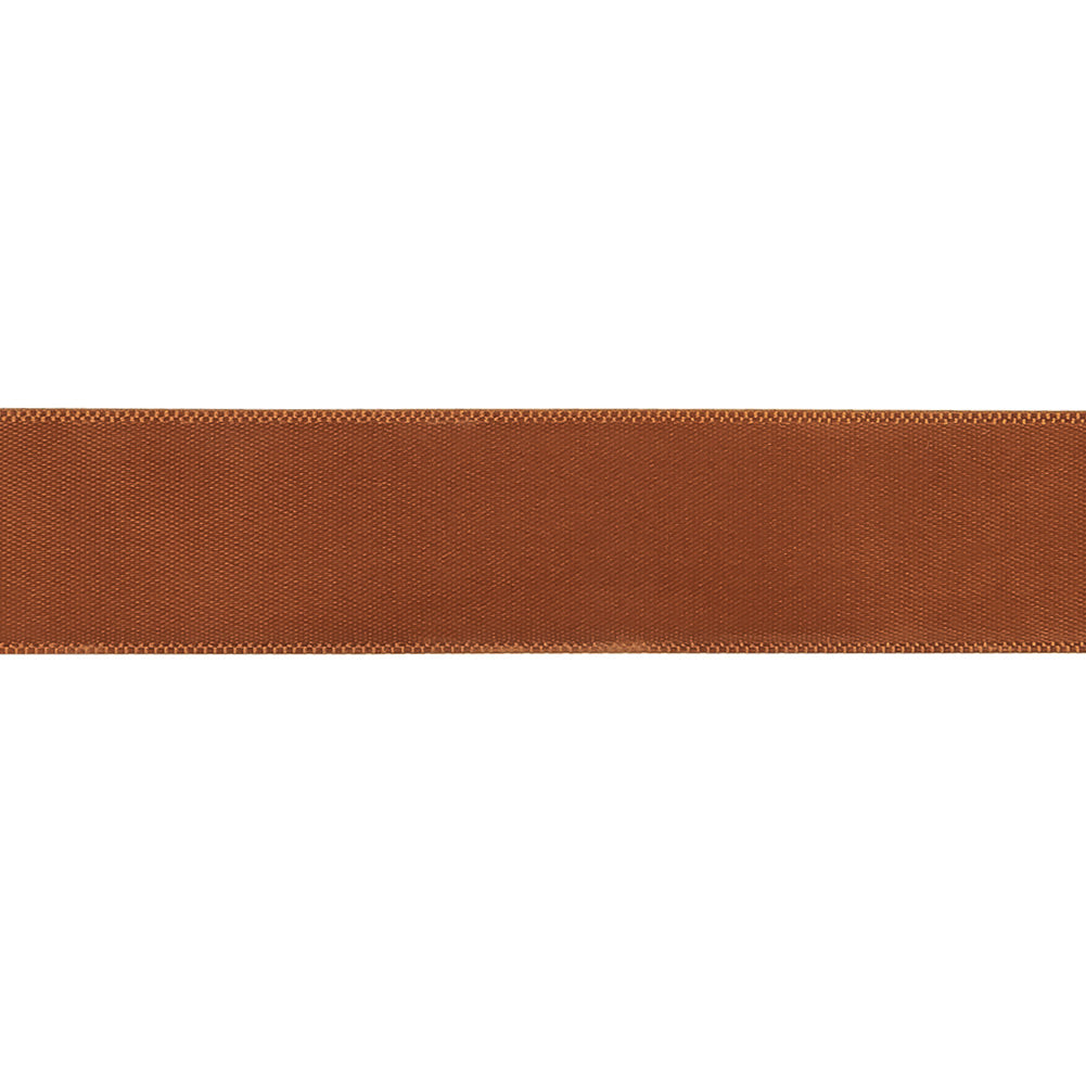 Autumn Leaf Single Faced Satin Ribbon - 0.875" Detail