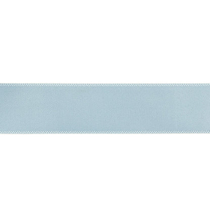Pale Blue Single Faced Satin Ribbon - 0.875" Detail