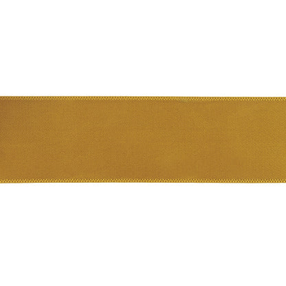 Amber Single Faced Satin Ribbon - 1" Detail