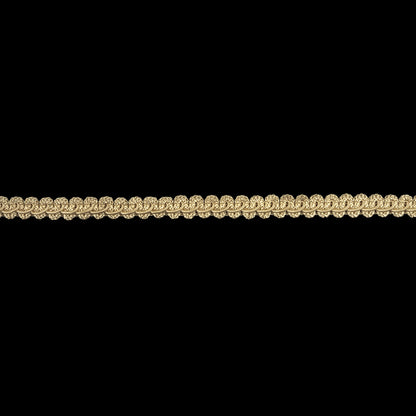 Off White Cotton Blend Braided Trim - 0.375"
