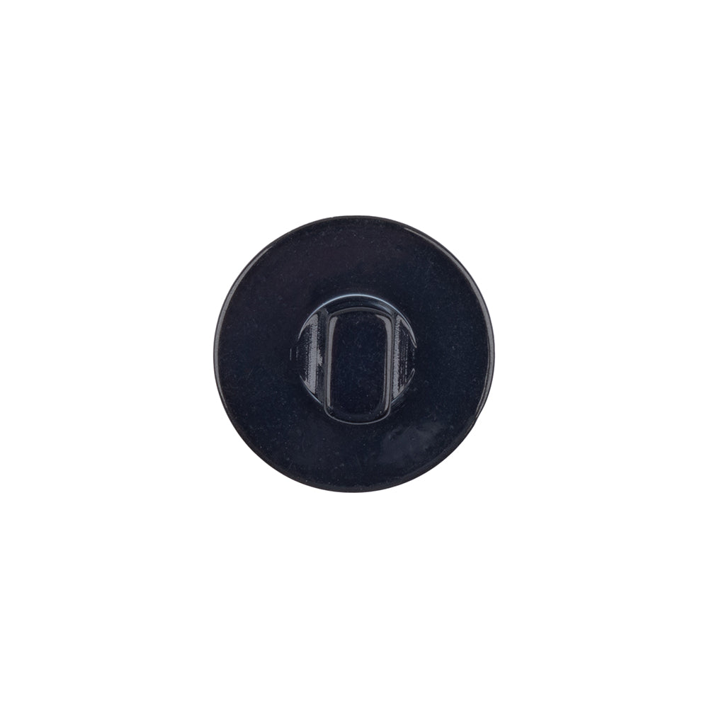 Italian Midnight Navy Cone Shaped Shank Back Button - 24L/15mm Detail