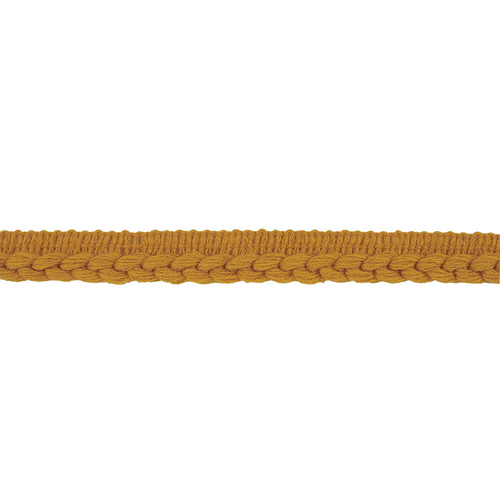 Golden Yellow Braid Trim with Lip - 0.75"