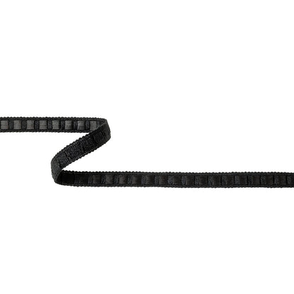 Tap Shoe Braided Trim with Satin Ribbon Center - 0.4375"