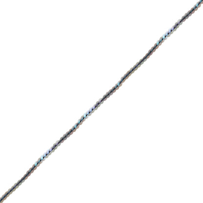 Matte Iridescent Translucent Flat Sequins Trim - 6mm