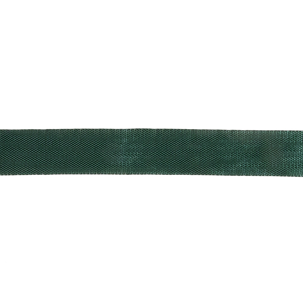 Garden Topiary Woven Edge Rayon Seam Binding - 0.5" Detail