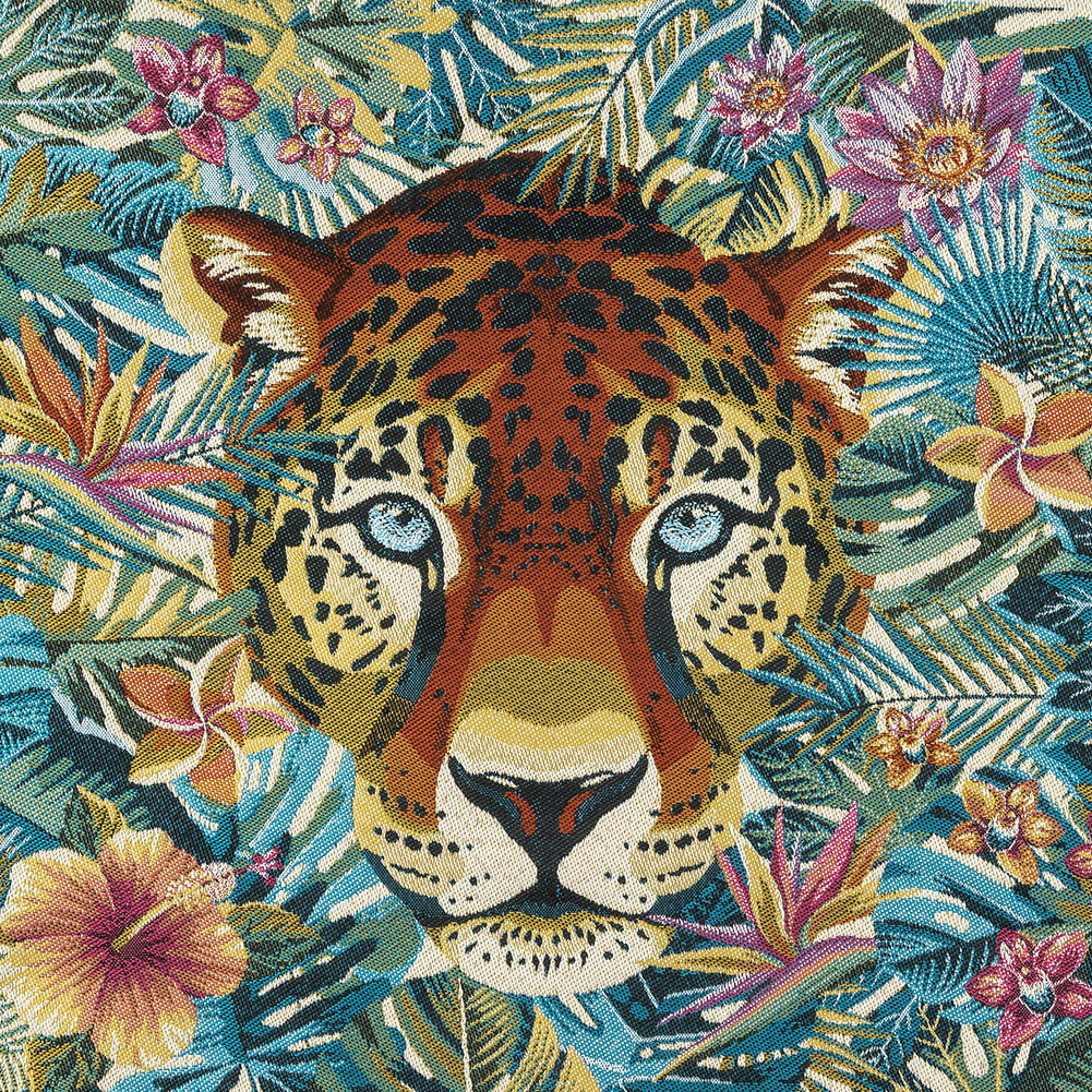 French Caribbean Jungle Fever Oversized Square Patch - 18.875"