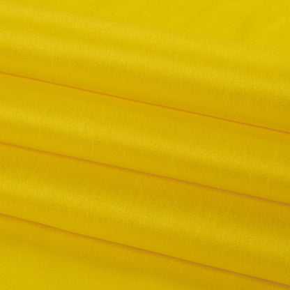 Polyester Shantung - Sunshine Yellow - Eirian Collection Detail