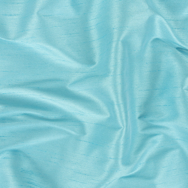 Polyester Shantung - Turquoise - Eirian Collection
